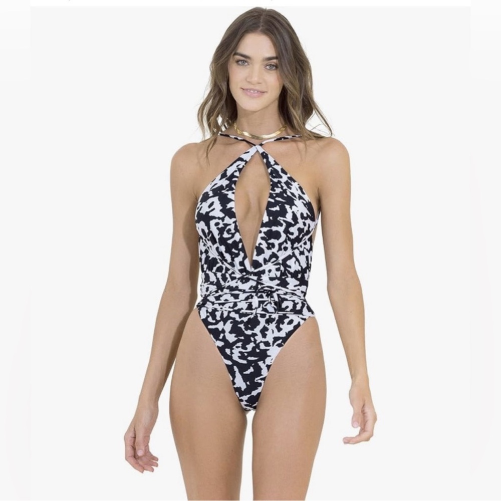 Maaji Safari Spot Butterfly One Piece Swimsuit
